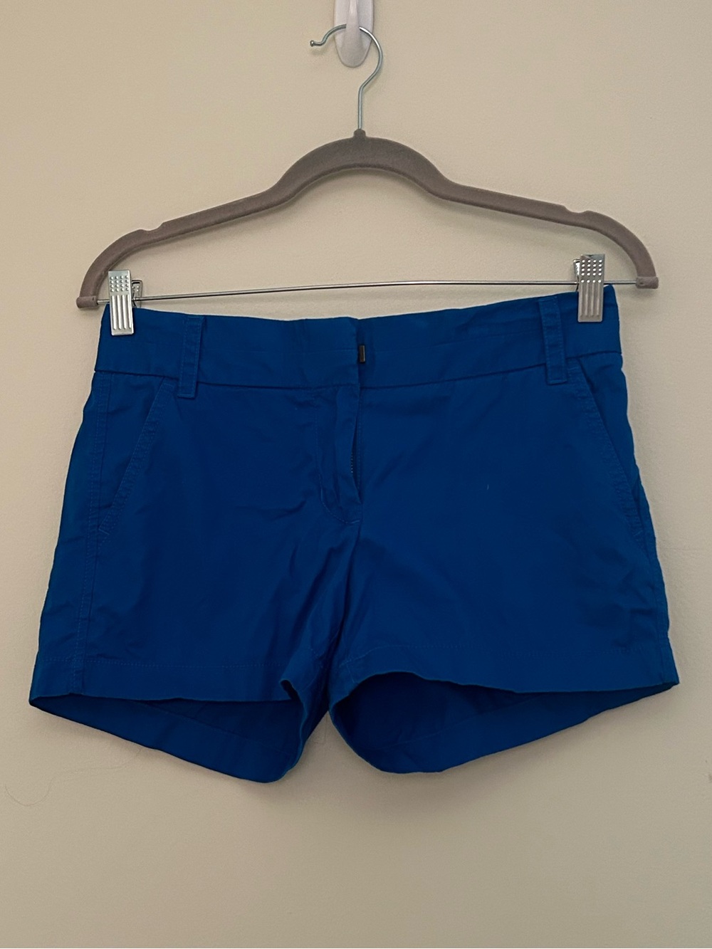 Blue J.Crew Chino Shorts